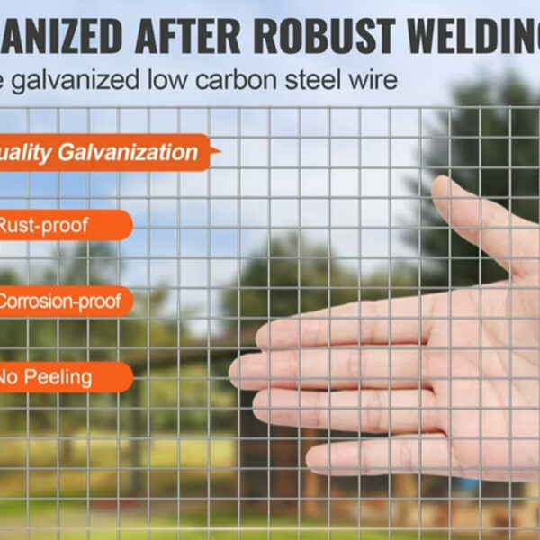 Galvanized welded mesh