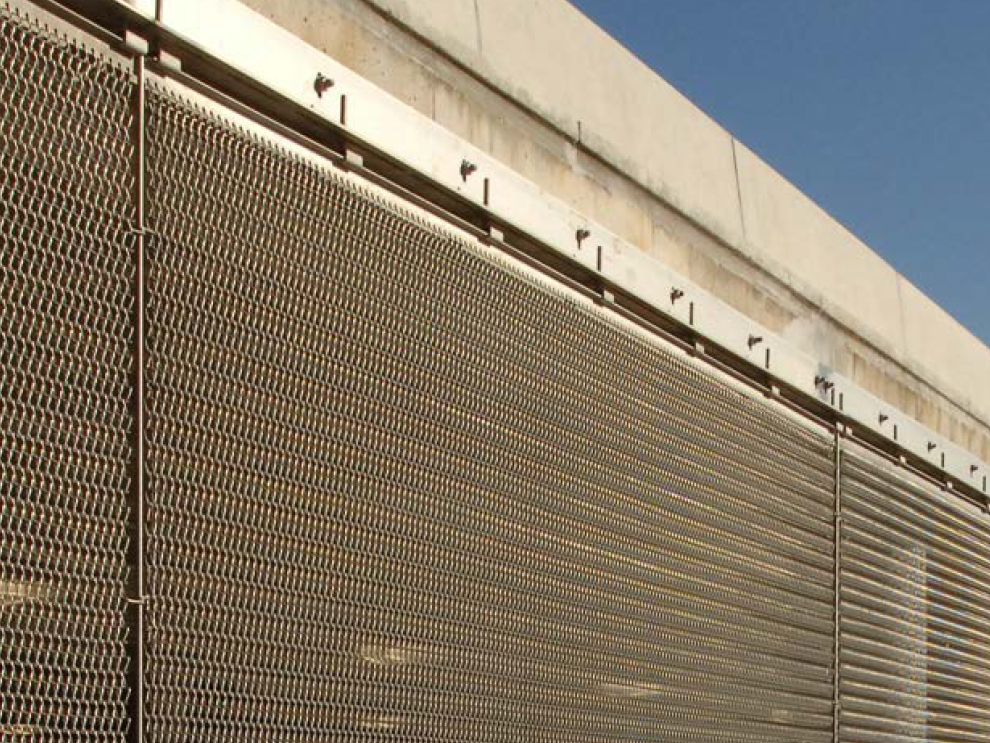 Spiral Wire Mesh Mounting System 4