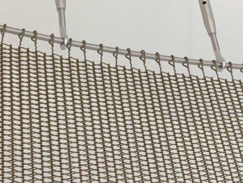 Spiral Wire Mesh Mounting System 5